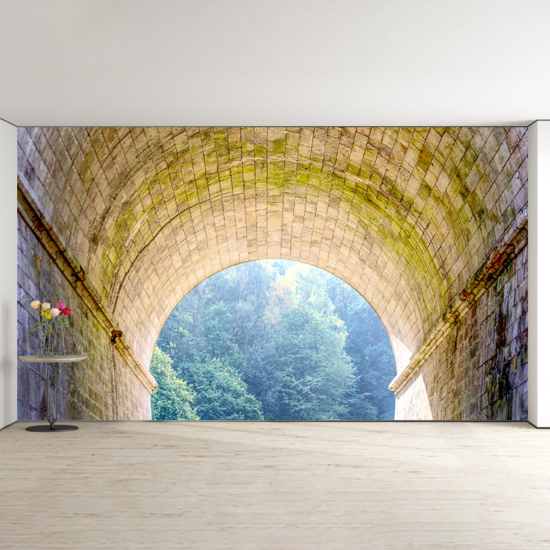 Eco-friendly Spatial Extension Mural Mildew Resistant Wallpaper for Decoration