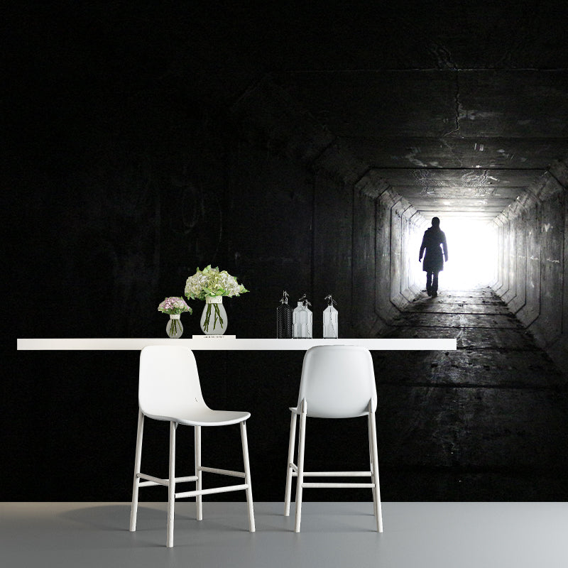 Personalized Size Spatial Extension Mural Wall Covering for Room