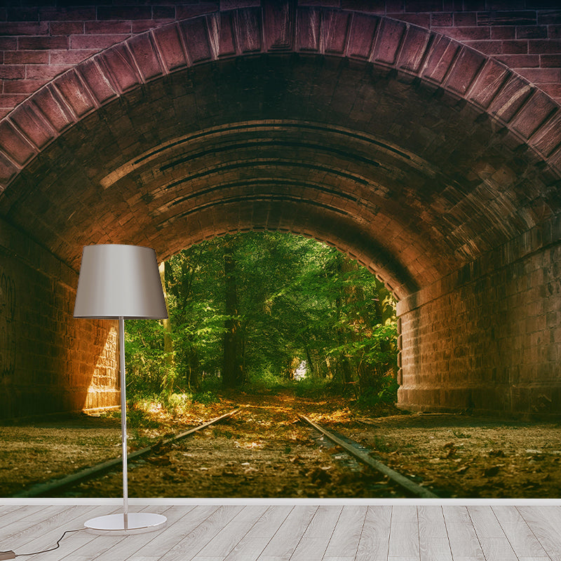 Personalized Size Spatial Extension Mural Wall Covering for Room