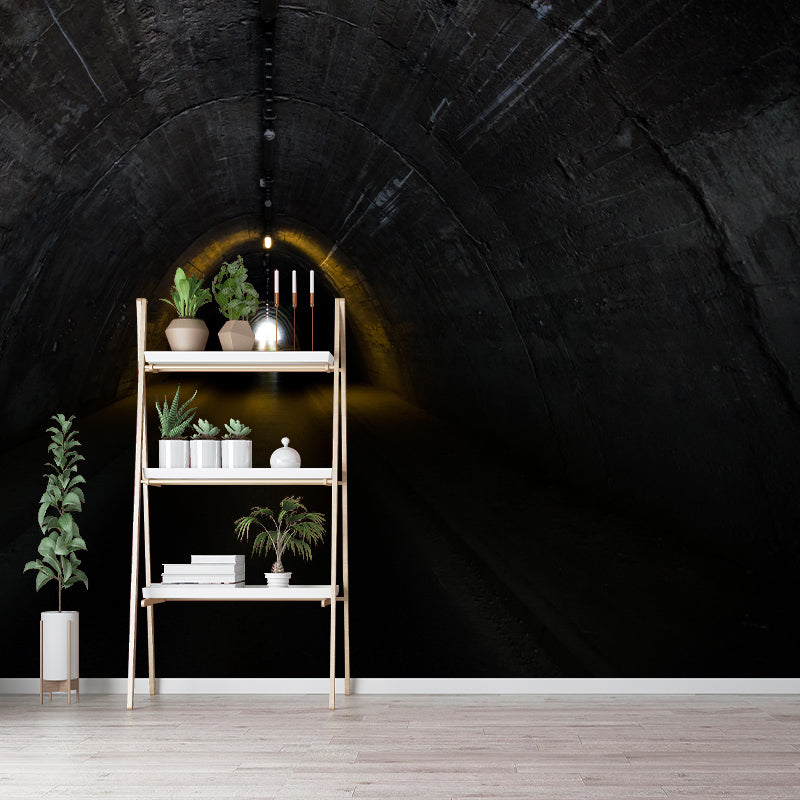 Modern Style Spatial Extension Mural Mildew Resistant Wallpaper for Home