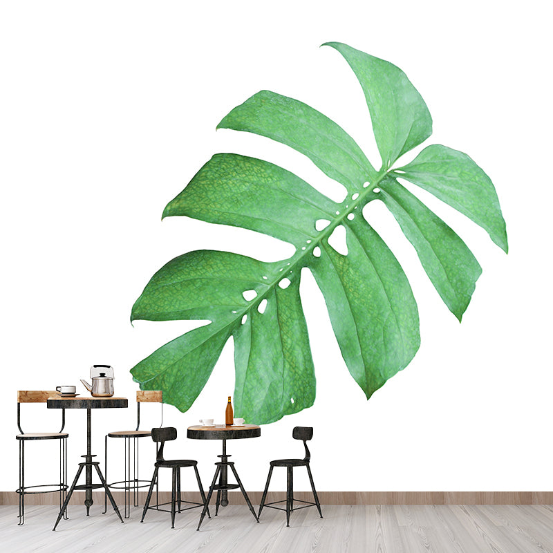 Tropical Palm Leaves Home Decor Mural Wallpaper Wall Art for Living Room