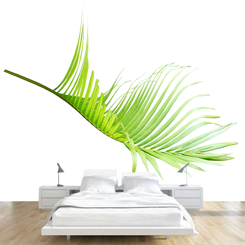 Customized Tropical Leaves Mural Indoor Decoration Mural for Living Room
