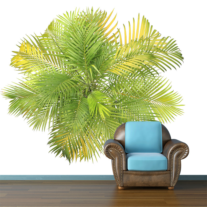 Customized Tropical Leaves Wall Mural Indoor Decoration Mural for Living Room