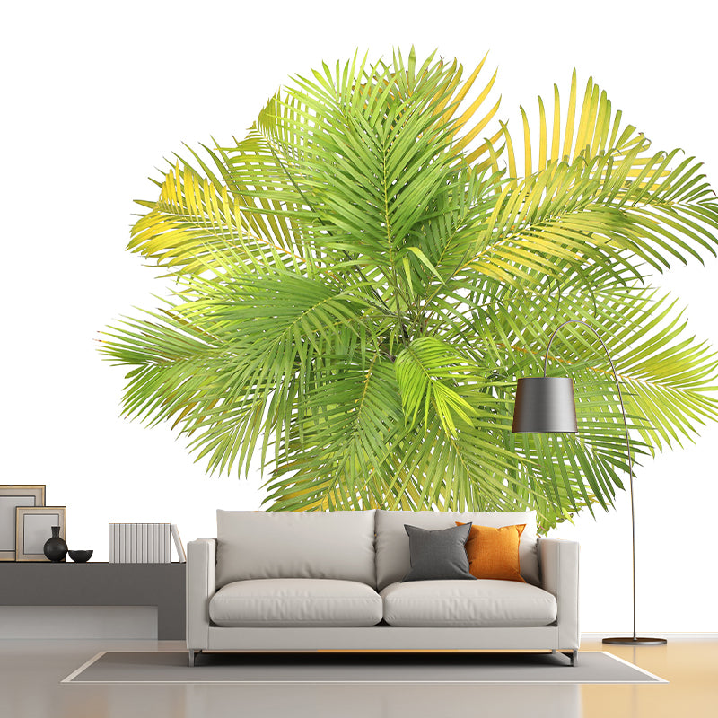 Customized Tropical Leaves Wall Mural Indoor Decoration Mural for Living Room