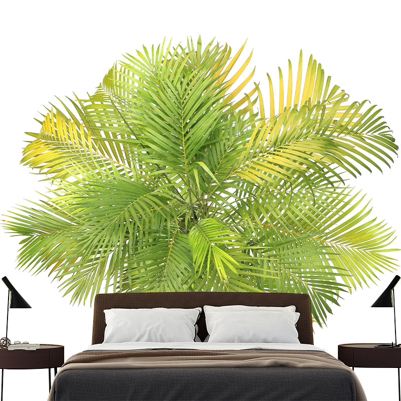 Customized Tropical Leaves Wall Mural Indoor Decoration Mural for Living Room