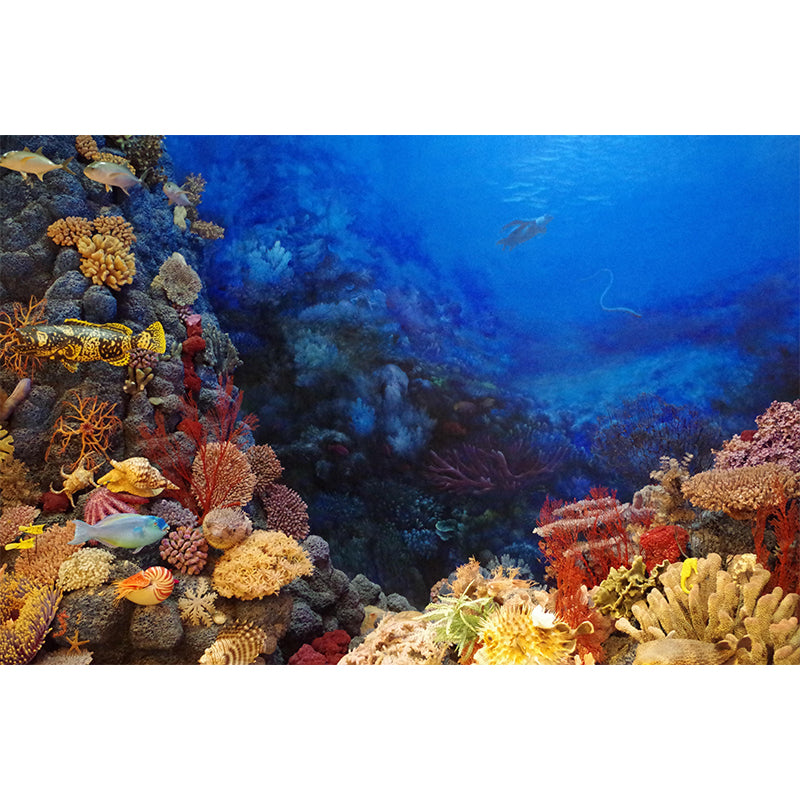 Underwater World Wall Mural Contemporary Decorative Living Room Wall Covering