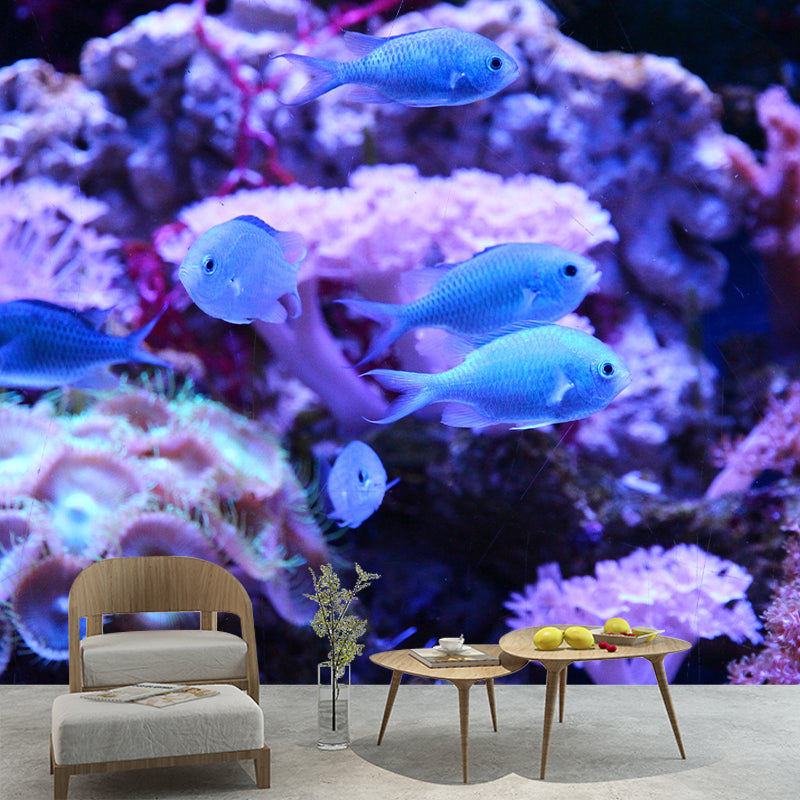 Underwater World Wall Mural Contemporary Decorative Living Room Wall Art