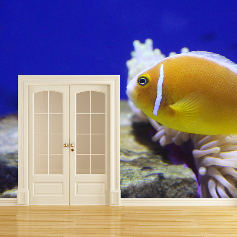 Underwater World Mural Contemporary Photography Wall Covering for Home Decor