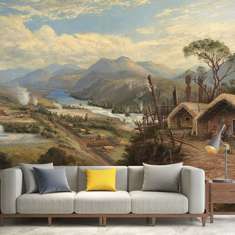 Natural Landscape Wall Mural Classic Decorative Atelier Wall Art for Wall Decor