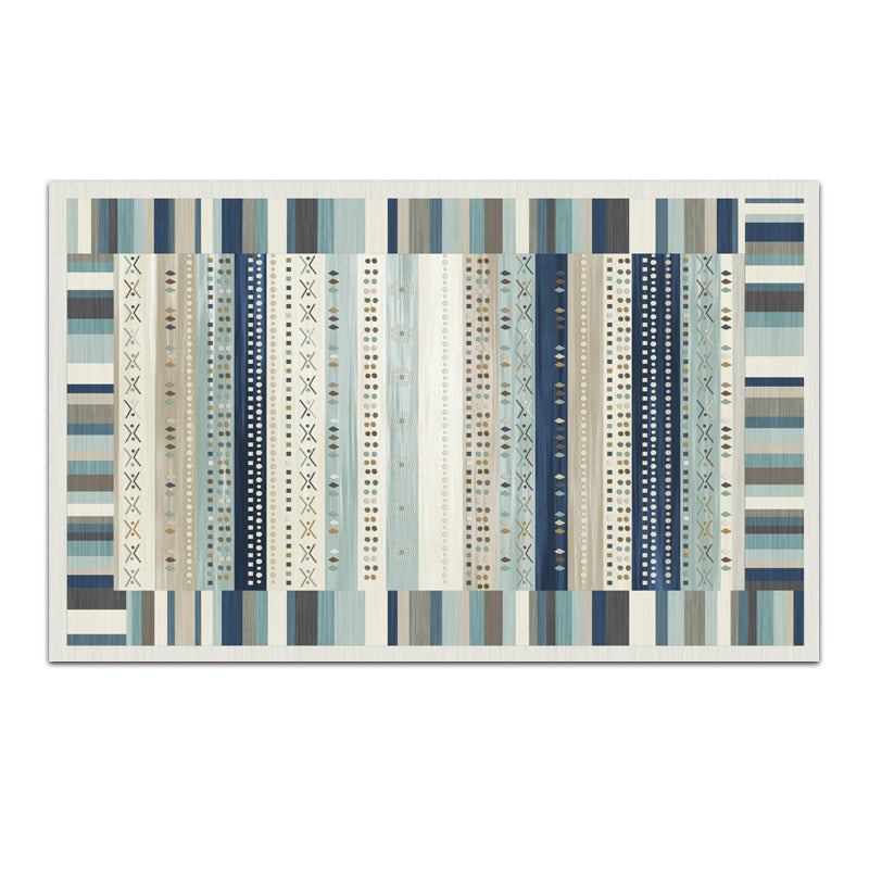 Mehrfarbiger Teppich-Retro-Stammesymbole Fläche Teppich Polyester Wohnkultur Teppich mit Rutschträger