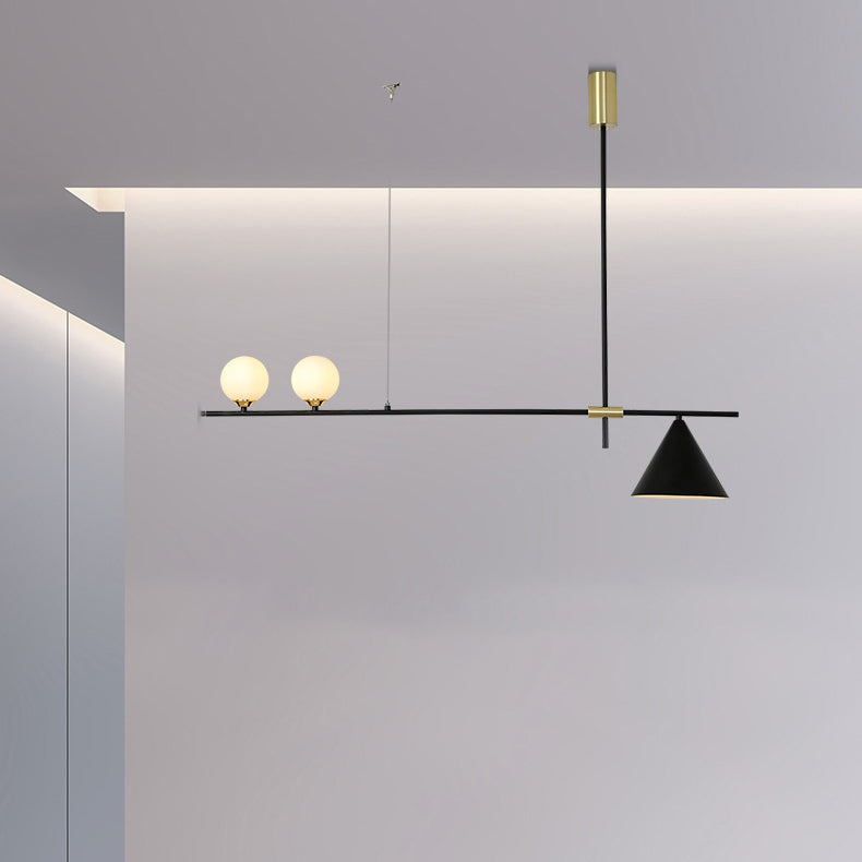 Globe Chandeliers Island Lights Modern Metal 3 Light Pendant Chandeliers