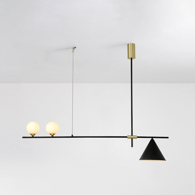 Globe Chandeliers Island Lights Modern Metal 3 Light Pendant Chandeliers