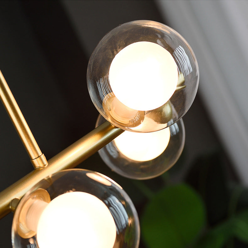 Pendants contemporains Sphere Island Chandelier Lights with Glass Shade