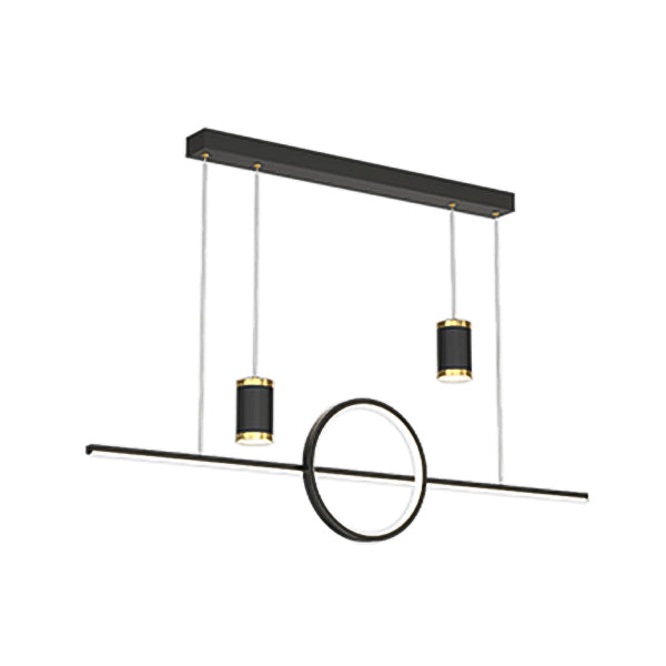 Cylinder Island Chandelier Lights Pendants Contemporary Pendants Lights Metal Island Lights