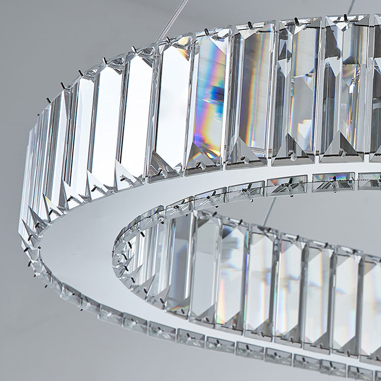 Geometric Pendant Light Fixtures Contemporary Kitchen Pendant Lights with Crystal Shade