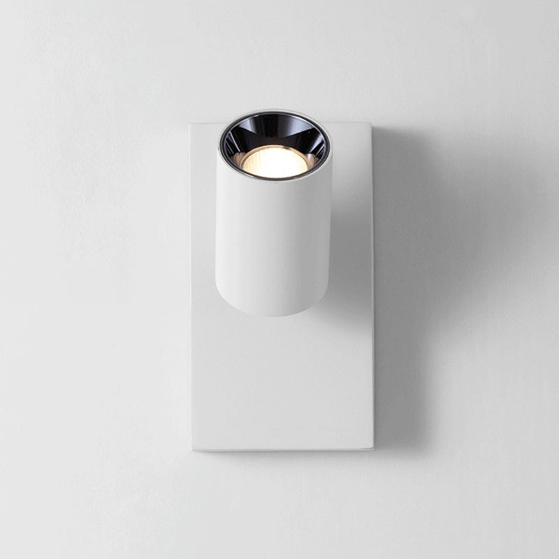 Moderner Stil Verstellbarer Zylinderwandleuchten Beleuchtung Metall 1 Leichte LED -Wandmontagelampen