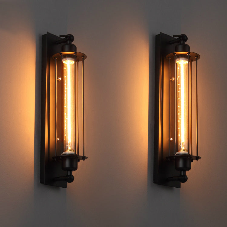 Stile industriale Accensione rettangolare SCONCE METALI