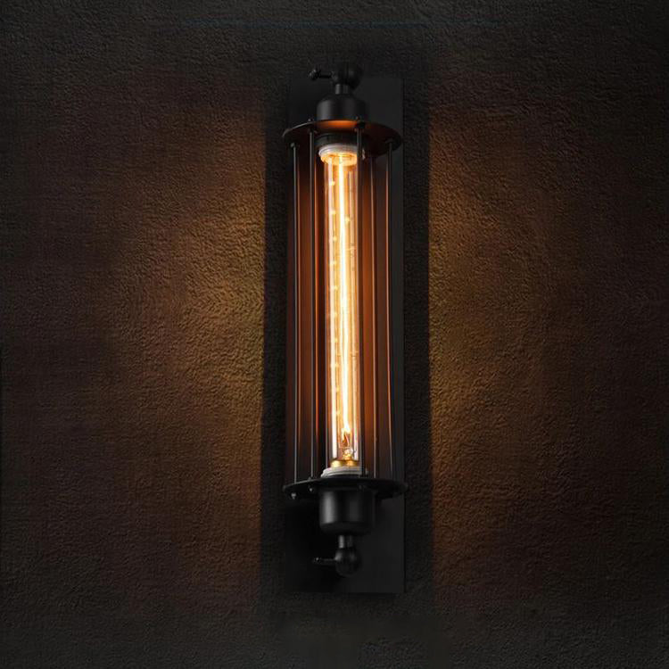 Stile industriale Accensione rettangolare SCONCE METALI
