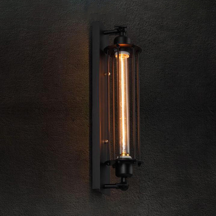 Stile industriale Accensione rettangolare SCONCE METALI