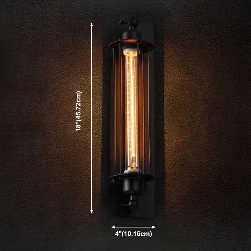 Stile industriale Accensione rettangolare SCONCE METALI