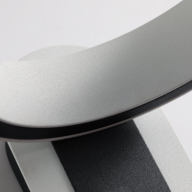 Metall runde Schattenwandbeleuchtung moderner Stil 1 Leuchtwand montiertes Leuchten in Grau