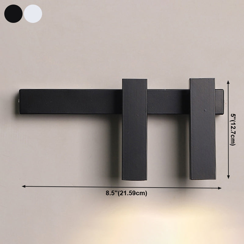 Multi -Leuchten Metall Geometrische Schattenwandbeleuchtung moderne Wandmontageleuchte für moderne Stile
