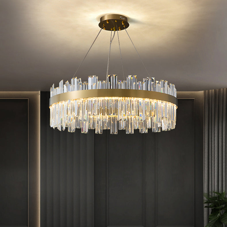 Crystal Chandelier Pendant Light Modern Pendant Lighting in Gold