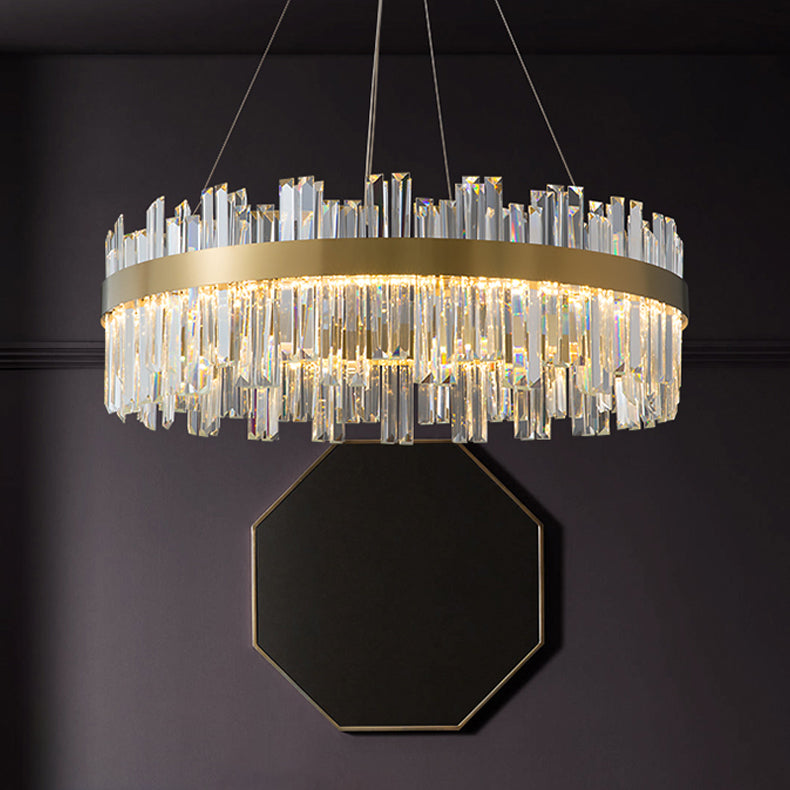 Crystal Chandelier Pendant Light Modern Pendant Lighting in Gold