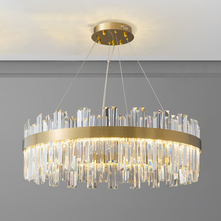 Crystal Chandelier Pendant Light Modern Pendant Lighting in Gold