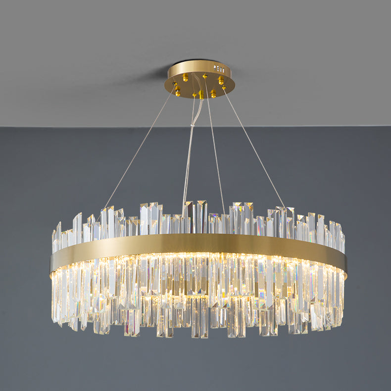 Crystal Chandelier Pendant Light Modern Pendant Lighting in Gold