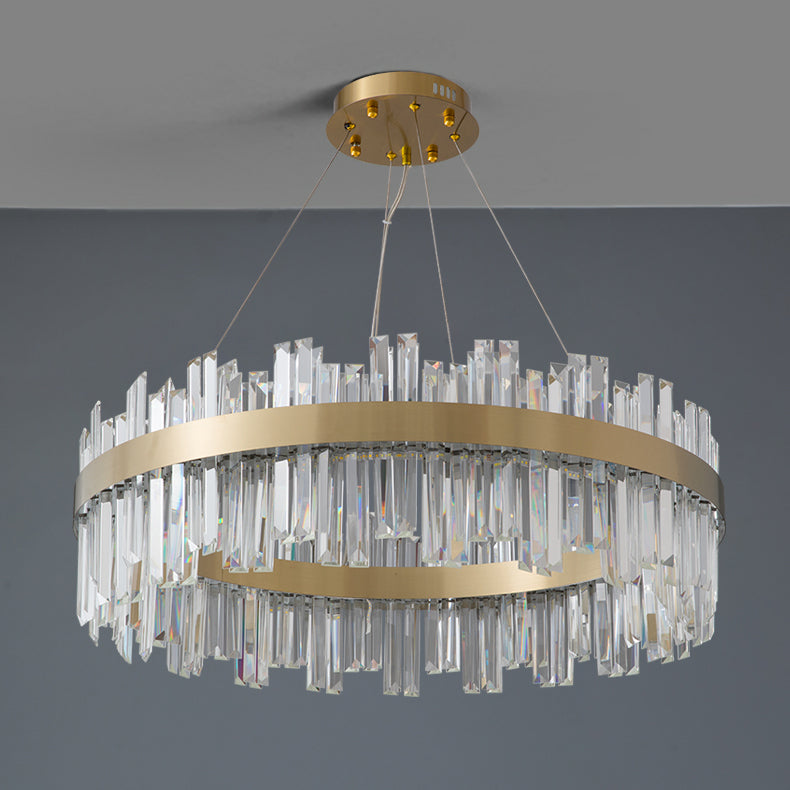 Crystal Chandelier Pendant Light Modern Pendant Lighting in Gold