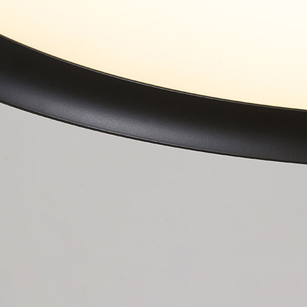 Siliconen cirkelvormige LED hanglamp in moderne beknopte aluminium indoorhangende lamp