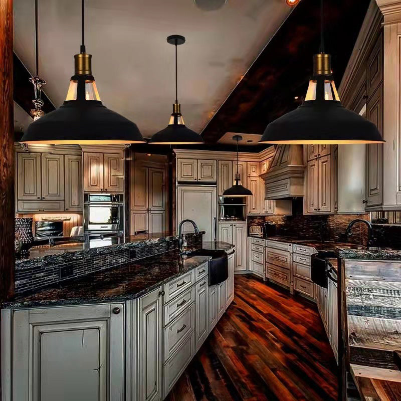 Lámpara colgante soltera de su sola lámpara de resumen de hierro forjado industrial para cafetería para cafetería