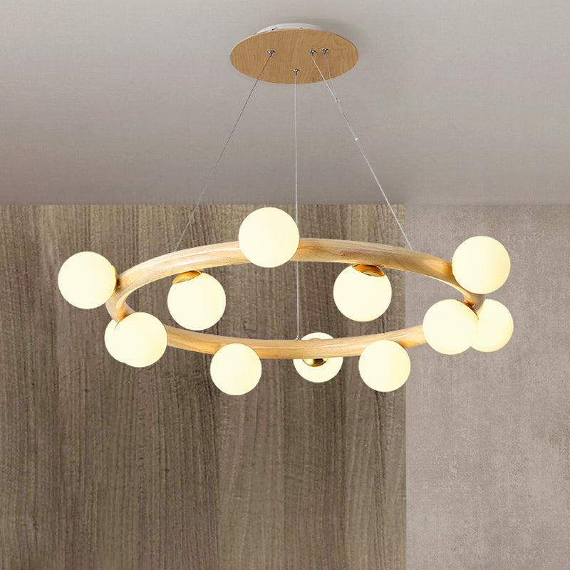 Wagon Wheel Chandelier Light Fixtures Modern Multi-Head Hanging Pendant Lamps for Living Room