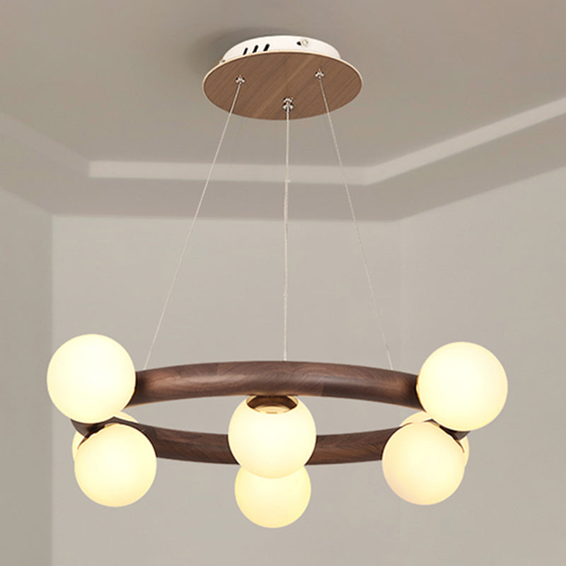Wagon Wheel Chandelier Light Fixtures Modern Multi-Head Hanging Pendant Lamps for Living Room