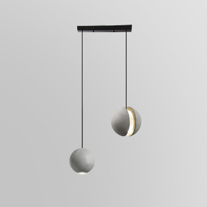 Modern Pendant Light Sferical Shape Appeding Light Freepurs per soggiorno