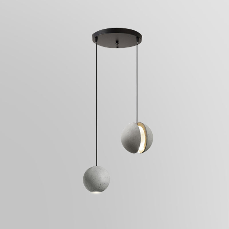 Modern Pendant Light Sferical Shape Appeding Light Freepurs per soggiorno