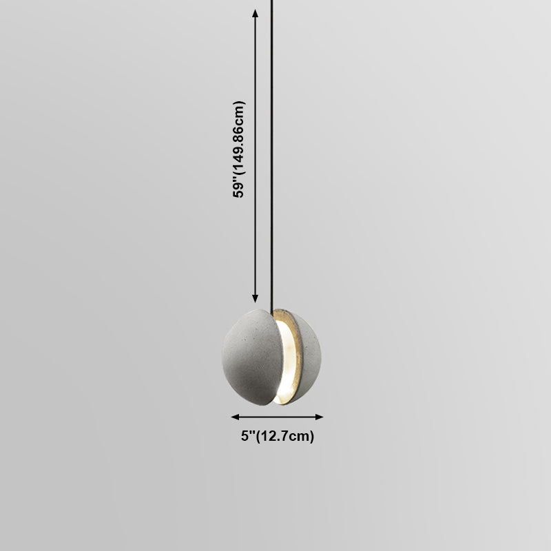 Modern Pendant Light Sferical Shape Appeding Light Freepurs per soggiorno