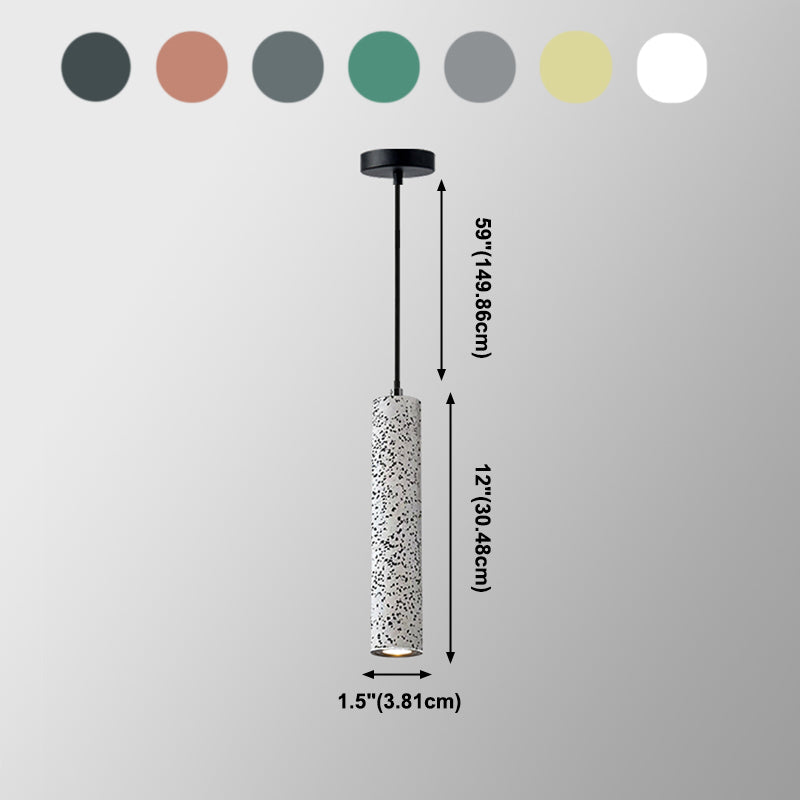 Zylindrische hängende Leuchten moderne Aufhängung Lampe für Wohnzimmer Schlafzimmer