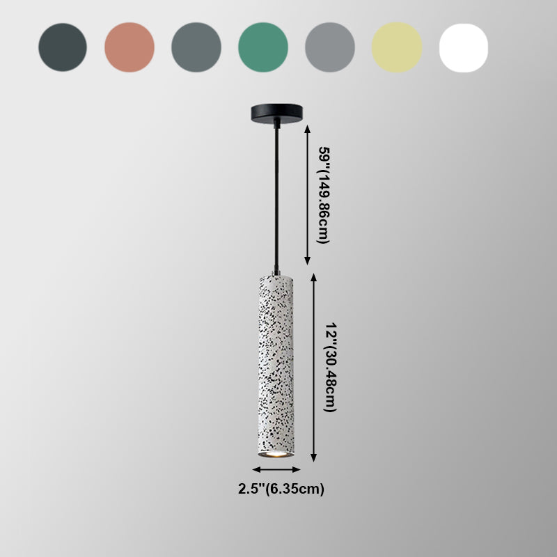 Zylindrische hängende Leuchten moderne Aufhängung Lampe für Wohnzimmer Schlafzimmer