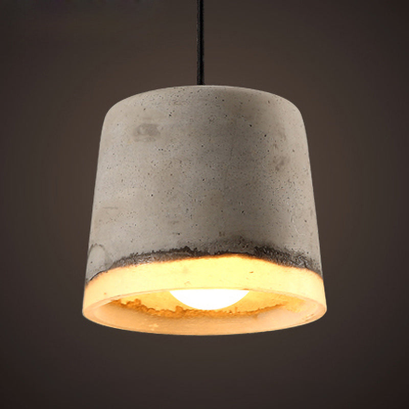Cement hangende lichtkit eenvoud ophanging hanglamp voor woonkamer slaapkamer