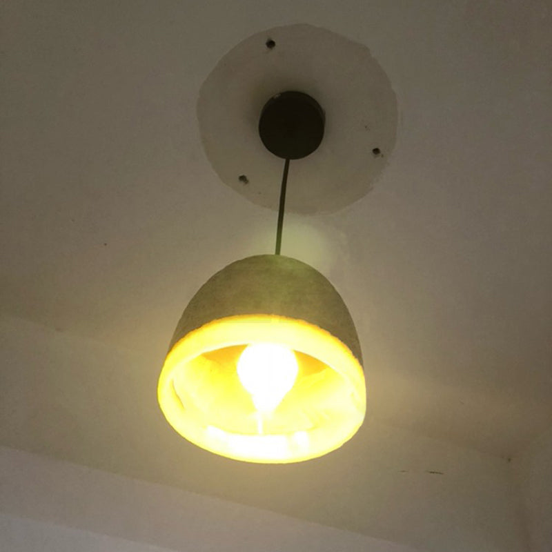 Cement hangende lichtkit eenvoud ophanging hanglamp voor woonkamer slaapkamer