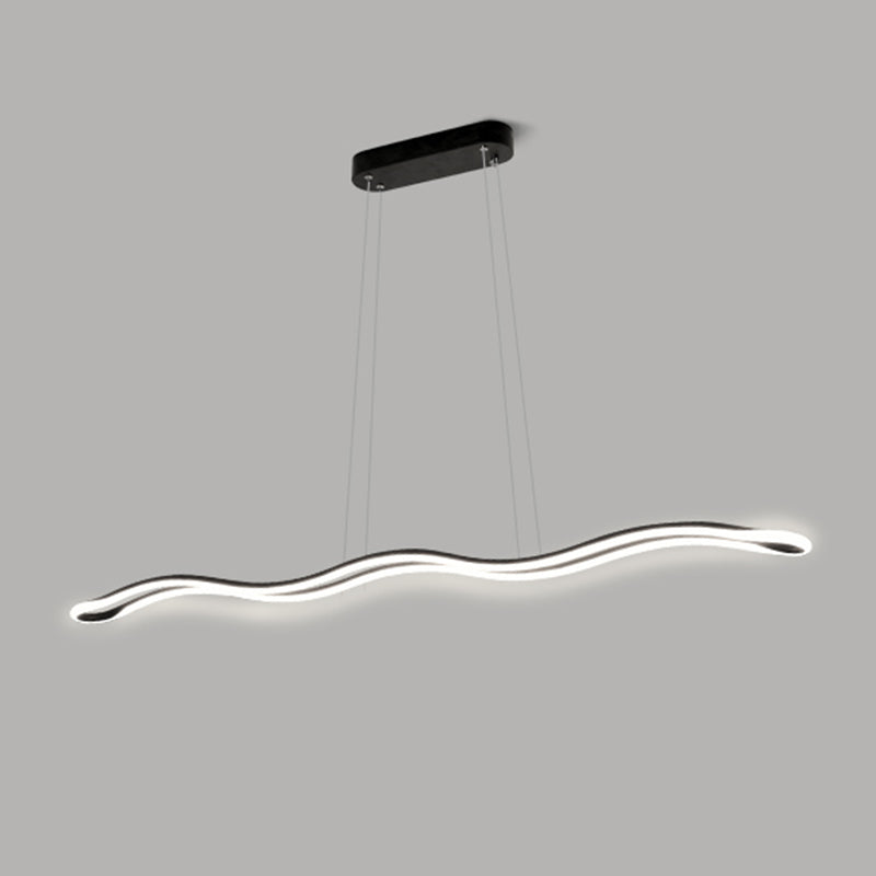 Nordische moderne LED hängende licht schmiedeeiserne Anhängerleuchte für Esszimmer