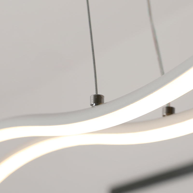 Nordische moderne LED hängende licht schmiedeeiserne Anhängerleuchte für Esszimmer