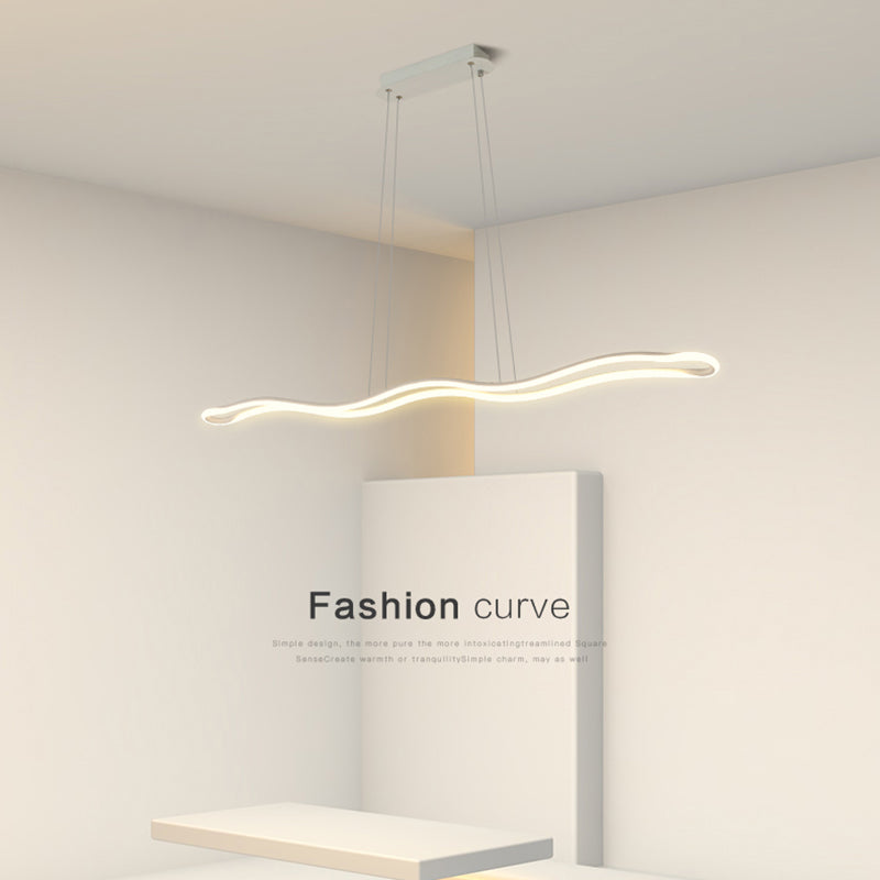 Nordische moderne LED hängende licht schmiedeeiserne Anhängerleuchte für Esszimmer