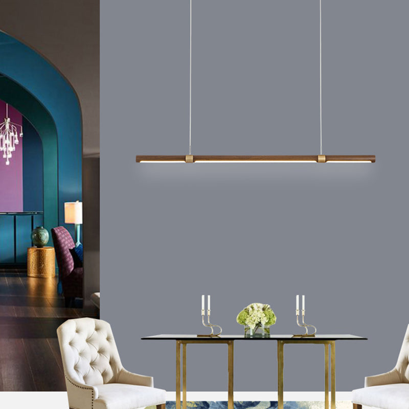 Nordique moderne suspendu à une salle à manger LED simple Cylinder Shape Pendante Lightage