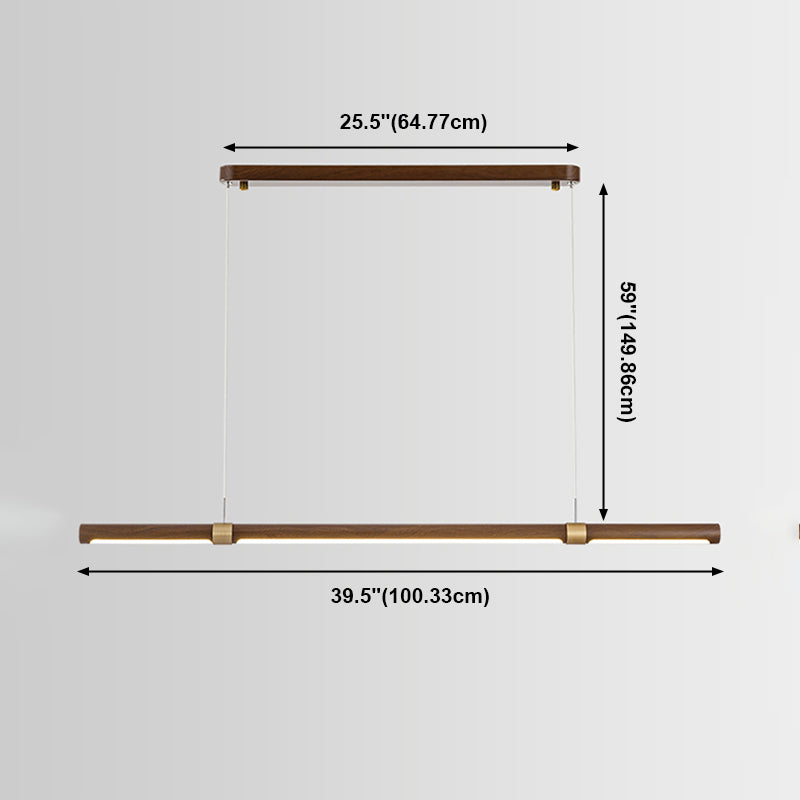 Nordique moderne suspendu à une salle à manger LED simple Cylinder Shape Pendante Lightage