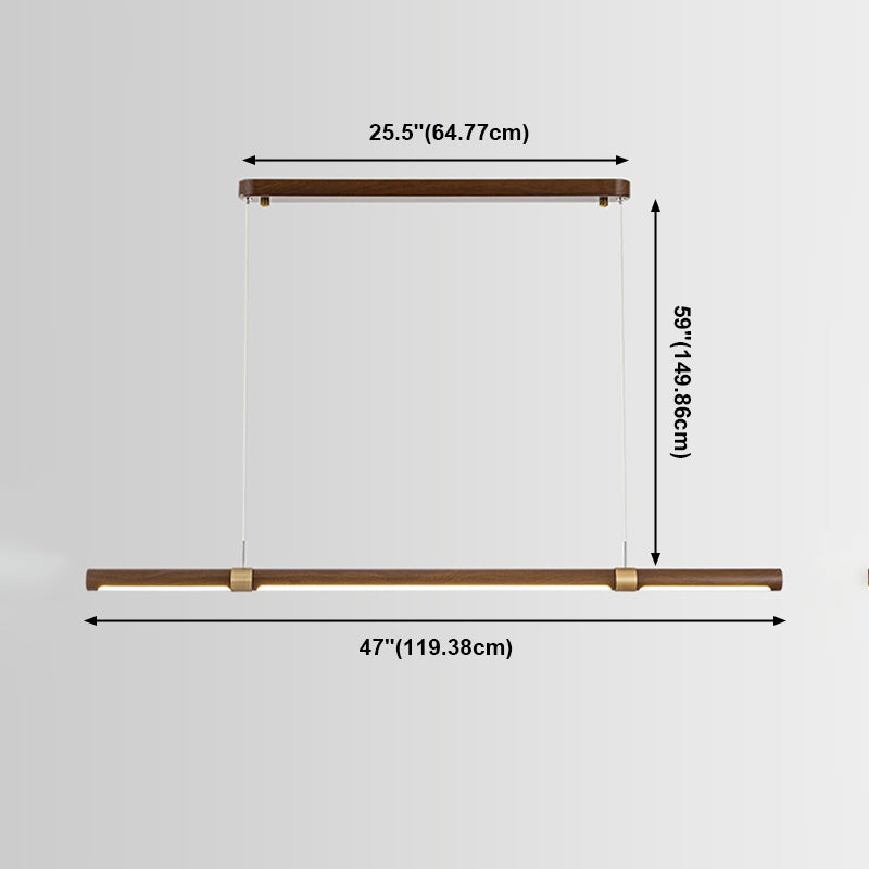 Nordique moderne suspendu à une salle à manger LED simple Cylinder Shape Pendante Lightage