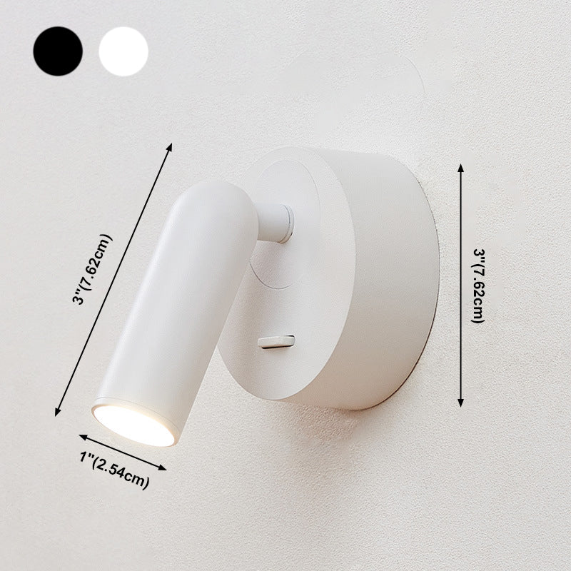 Simpilidad de la pared de metal apliques LED montada de pared Luz para luz de lectura junto a la cama