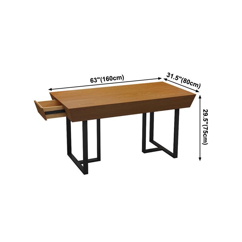 Industrial Style Dining Site Table Solid Wood Dining Room Furniture for Home